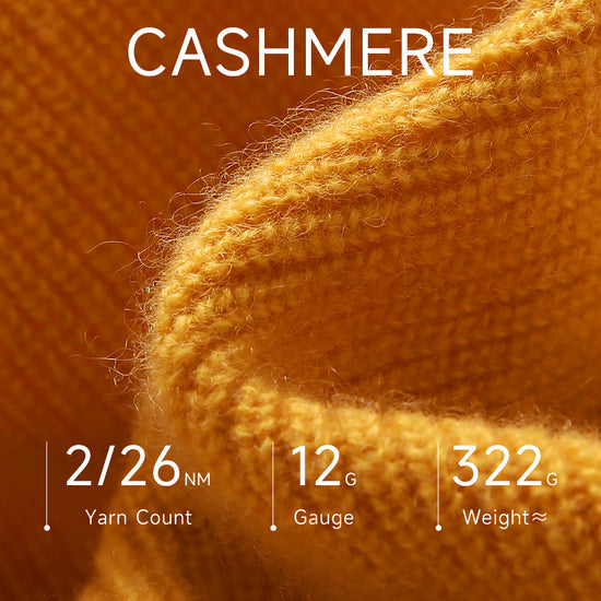 COMOBOCA 100% Cashmere Women's Ribbed Half Zip Knit Hoodie