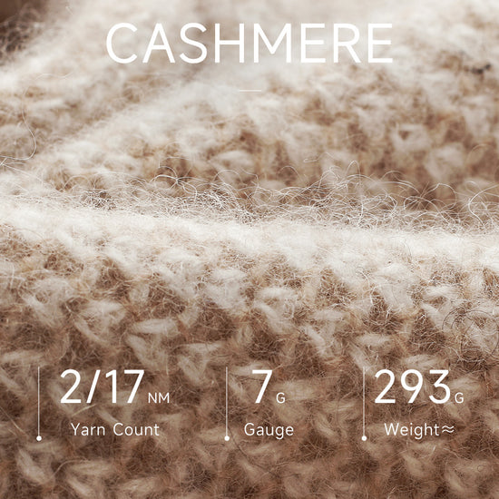 COMOBOCA 100% Cashmere Women's Mock Neck Knit Sweater