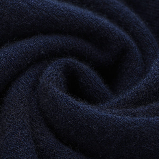 COMOBOCA 100% Cashmere Women's Fair Isle Round Neck Sweater