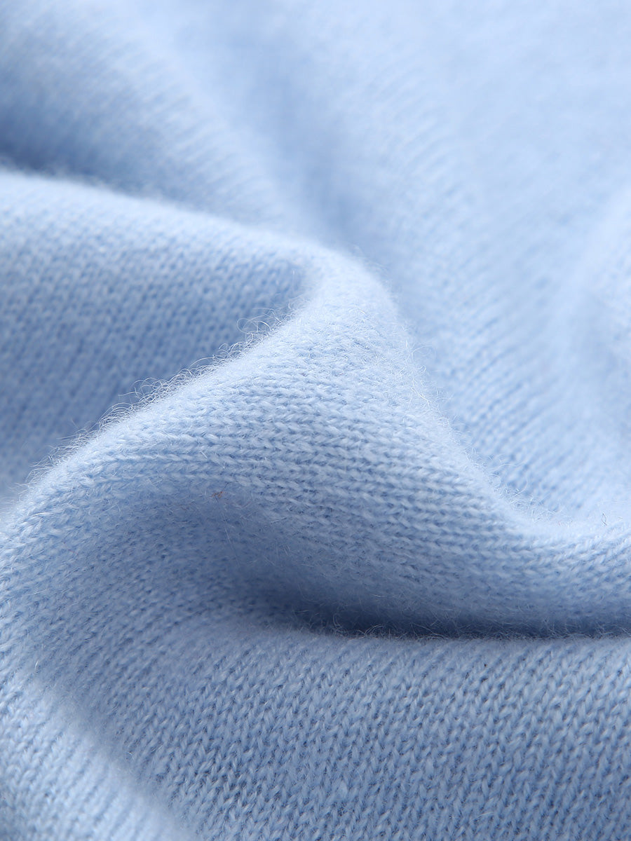 COMOBOCA 100% Cashmere Women's Knit Pullover Sweater