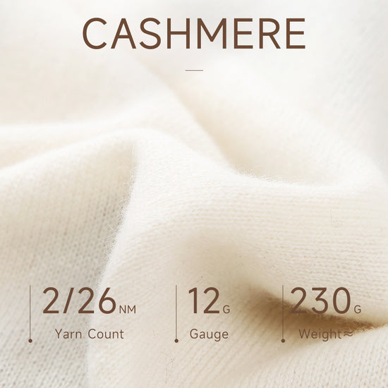 COMOBOCA 100% Cashmere Women's Christmas Embroidered Knit Sweater