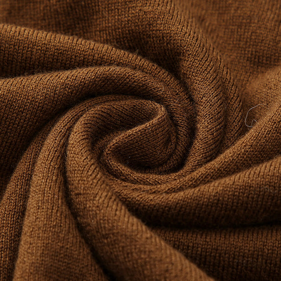 COMOBOCA 100% Wool Chic Layered Look Sweater for Women