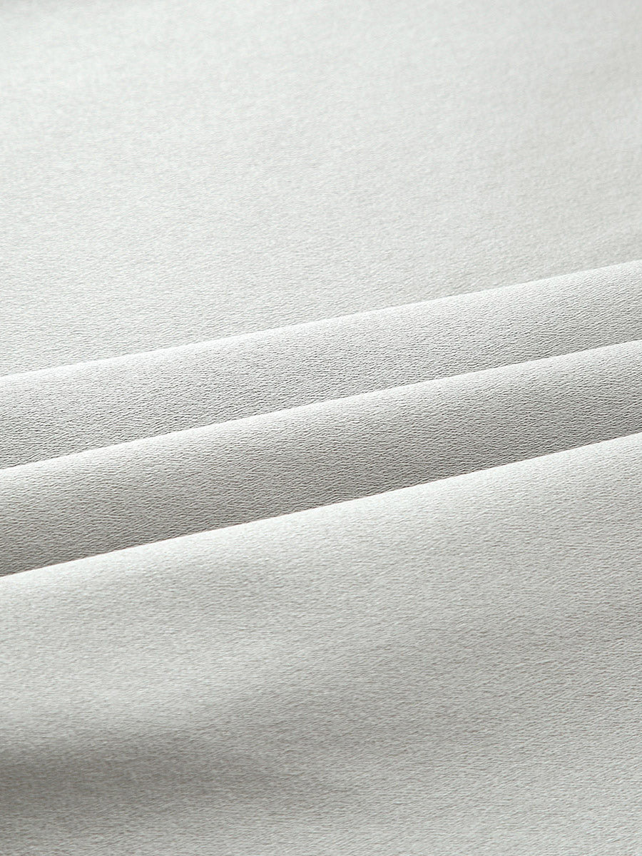 COMOBOCA Women's Elastic Waistband Chic Midi Skirt