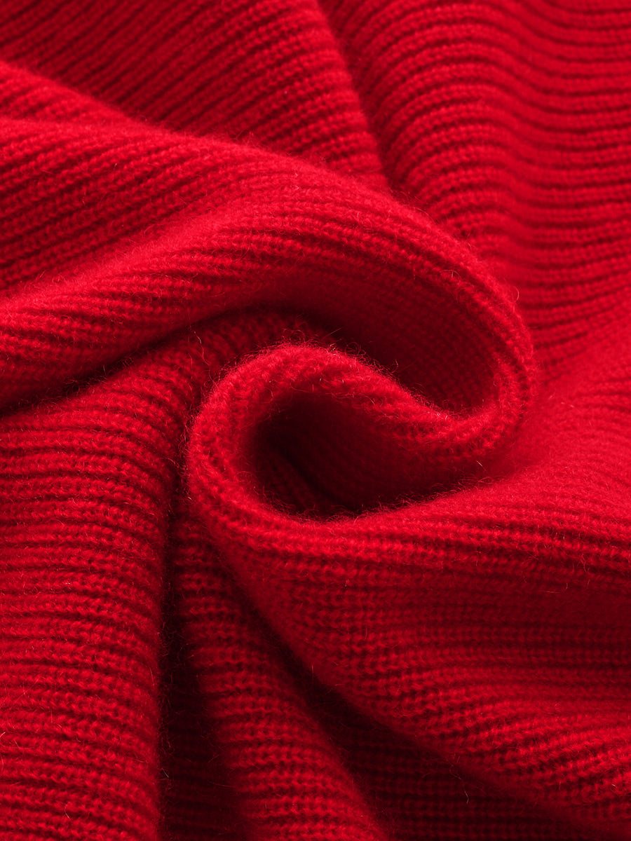 COMOBOCA 100% Cashmere Women's Button Up Knit Hoodie