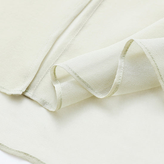 COMOBOCA 100% Mulberry Silk Women's Tie-Front Blouse