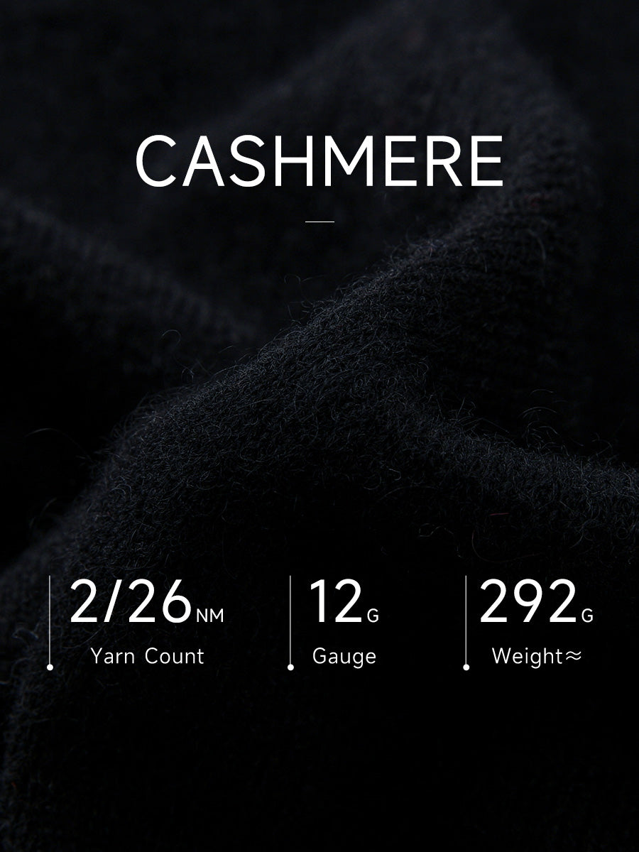 COMOBOCA 100% Cashmere Women's Color Block Zip Up Hoodie