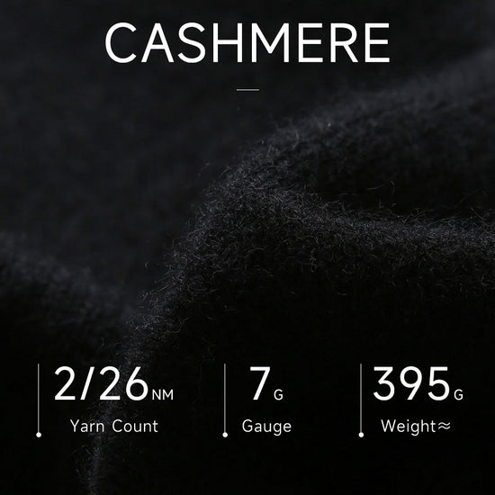 COMOBOCA 100% Cashmere Women's Panda Pattern Polo Collar Sweater