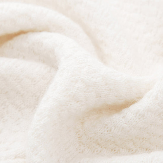 COMOBOCA 100% Wool Women's Sweater Extra Size Knit Hoodie