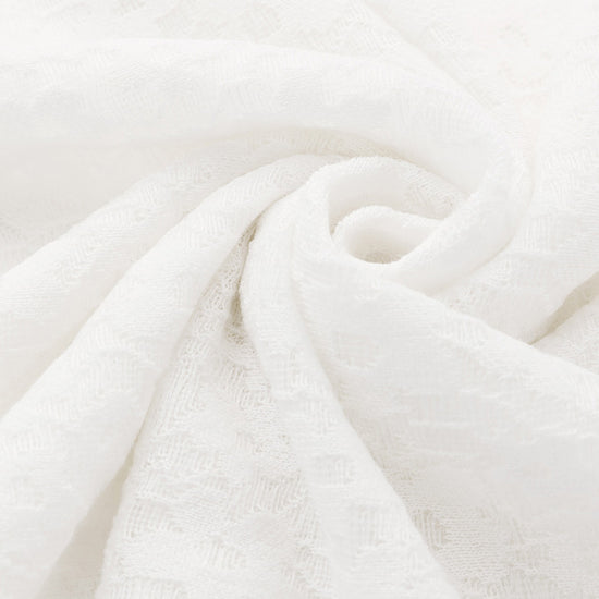 COMOBOCA Women's Cotton Silk Versatile Floral Lace Knit T-Shirt