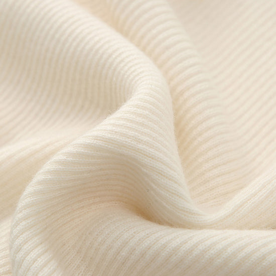 COMOBOCA 100% Wool Women's Sleek Ribbed Knit Tank Top