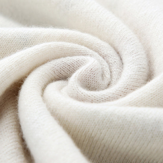 COMOBOCA 100% Cashmere Women's Argyle Pattern Colorful Knit Sweater