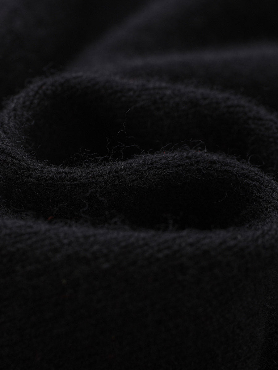 COMOBOCA 100% Wool Kids' Argyle Pattern Round Neck Sweater