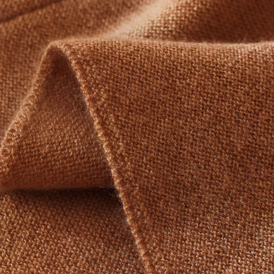 COMOBOCA 100% Cashmere Women's Split Knit Pencil Skirt