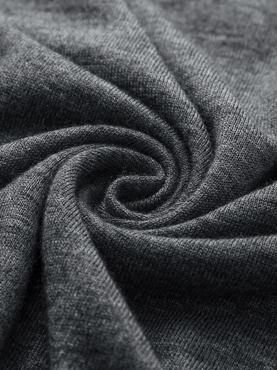 COMOBOCA Women's Rhinestone Detail Crewneck Knit Sweater