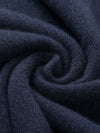 COMOBOCA 100% Cashmere Women's Crew Neck Intarsia Knit Sweater