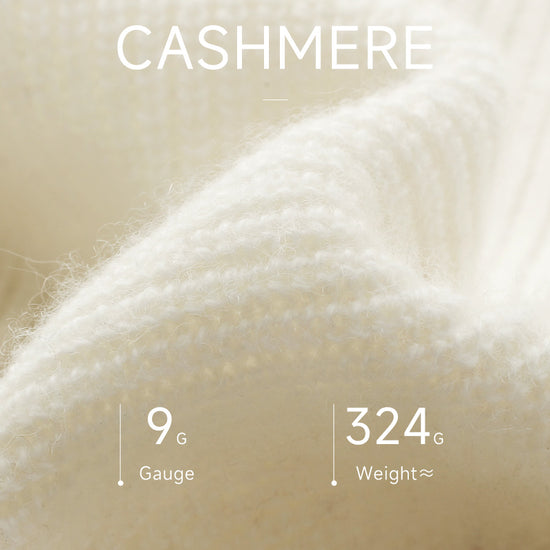 COMOBOCA 100% Cashmere Women's Argyle Patterned Round Neck Sweater