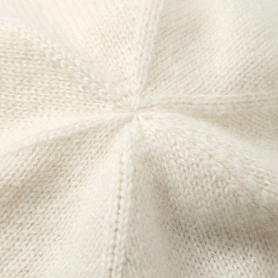 COMOBOCA 100% Cashmere Classic Slouchy Beanie