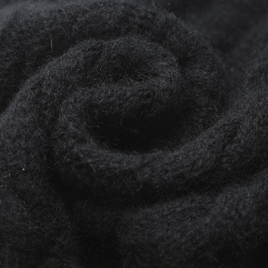 COMOBOCA 100% Cashmere Cable Slouchy Beanie