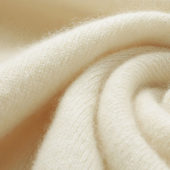 COMOBOCA 100% Cashmere Women's Round Neck Sweater