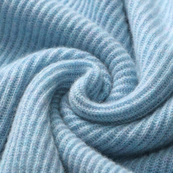 COMOBOCA 100% Cashmere Women's Turtleneck Knit Sweater