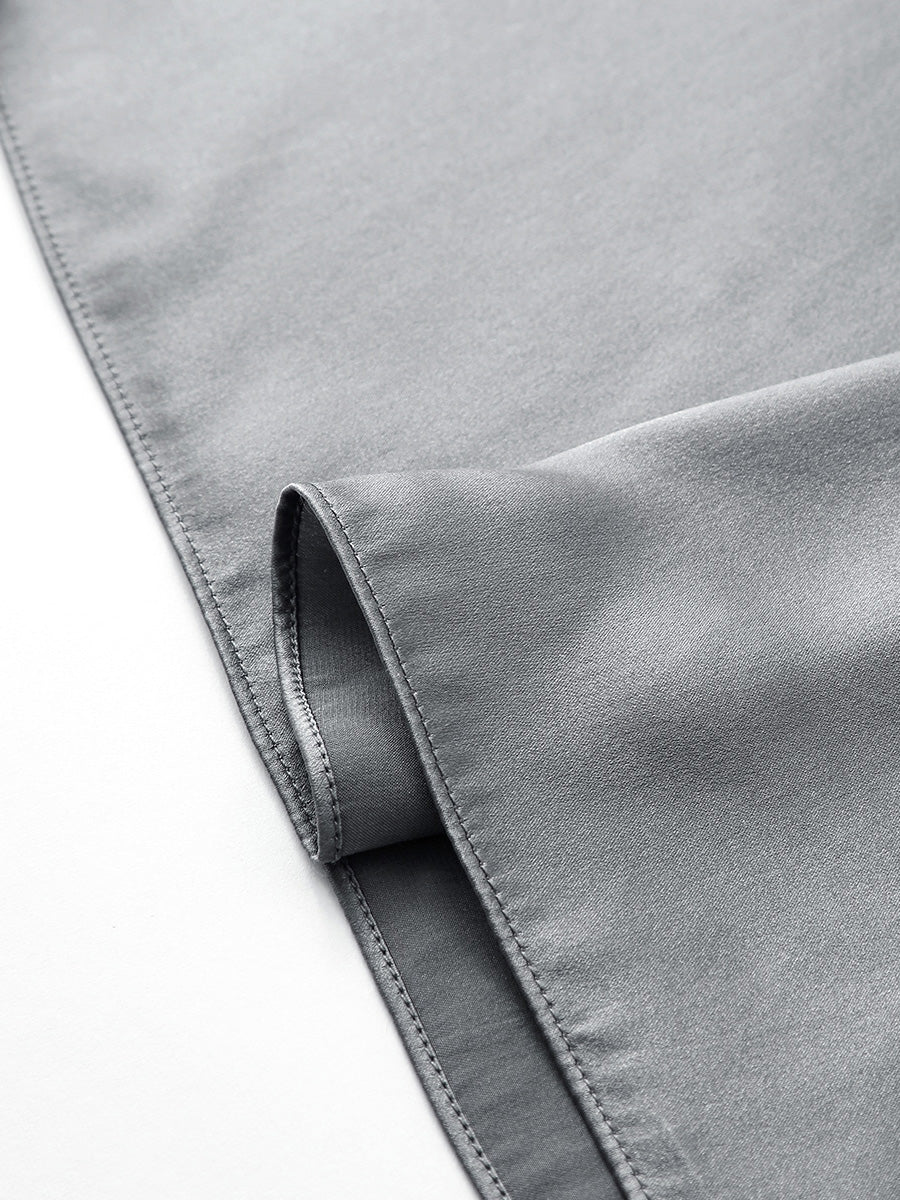 COMOBOCA Women's Silk Adjustable Straps V-Neck Camisole