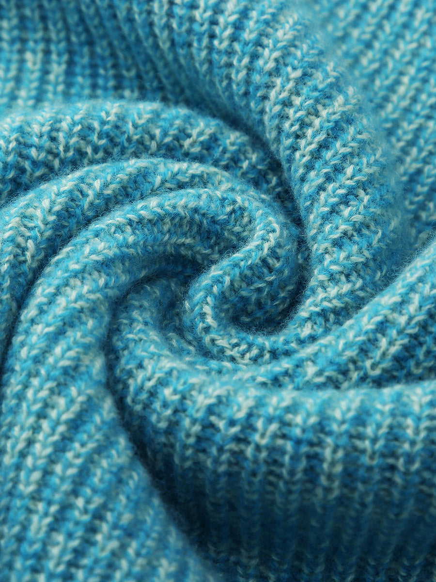 COMOBOCA 100% Wool Women's Knit Pullover Sweater