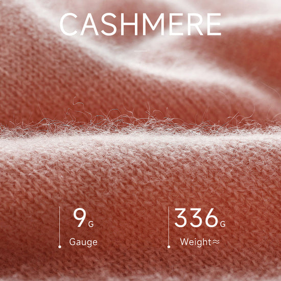 COMOBOCA 100% Cashmere Women's Half Zip Mock Neck Knit Sweater