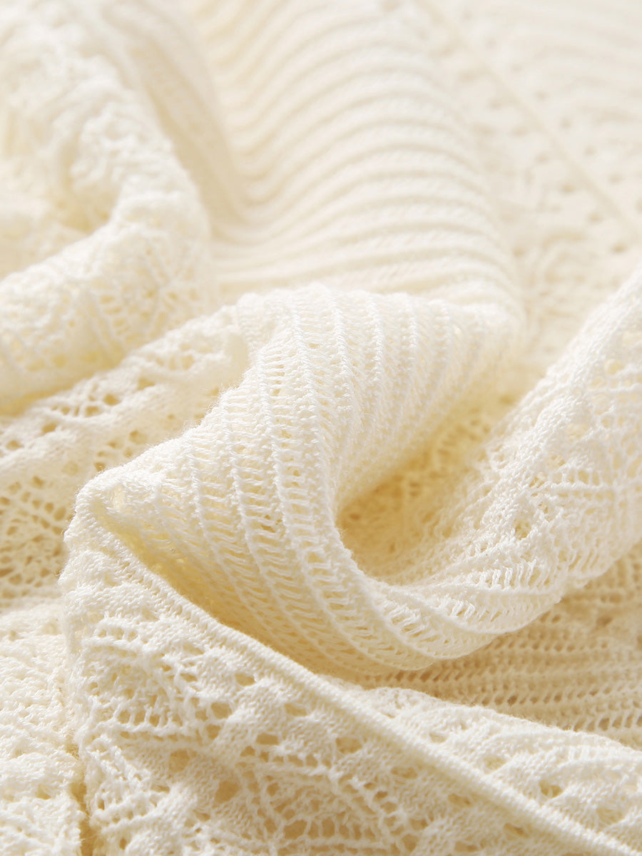 COMOBOCA Women's Stylish Textured Knit Sweater