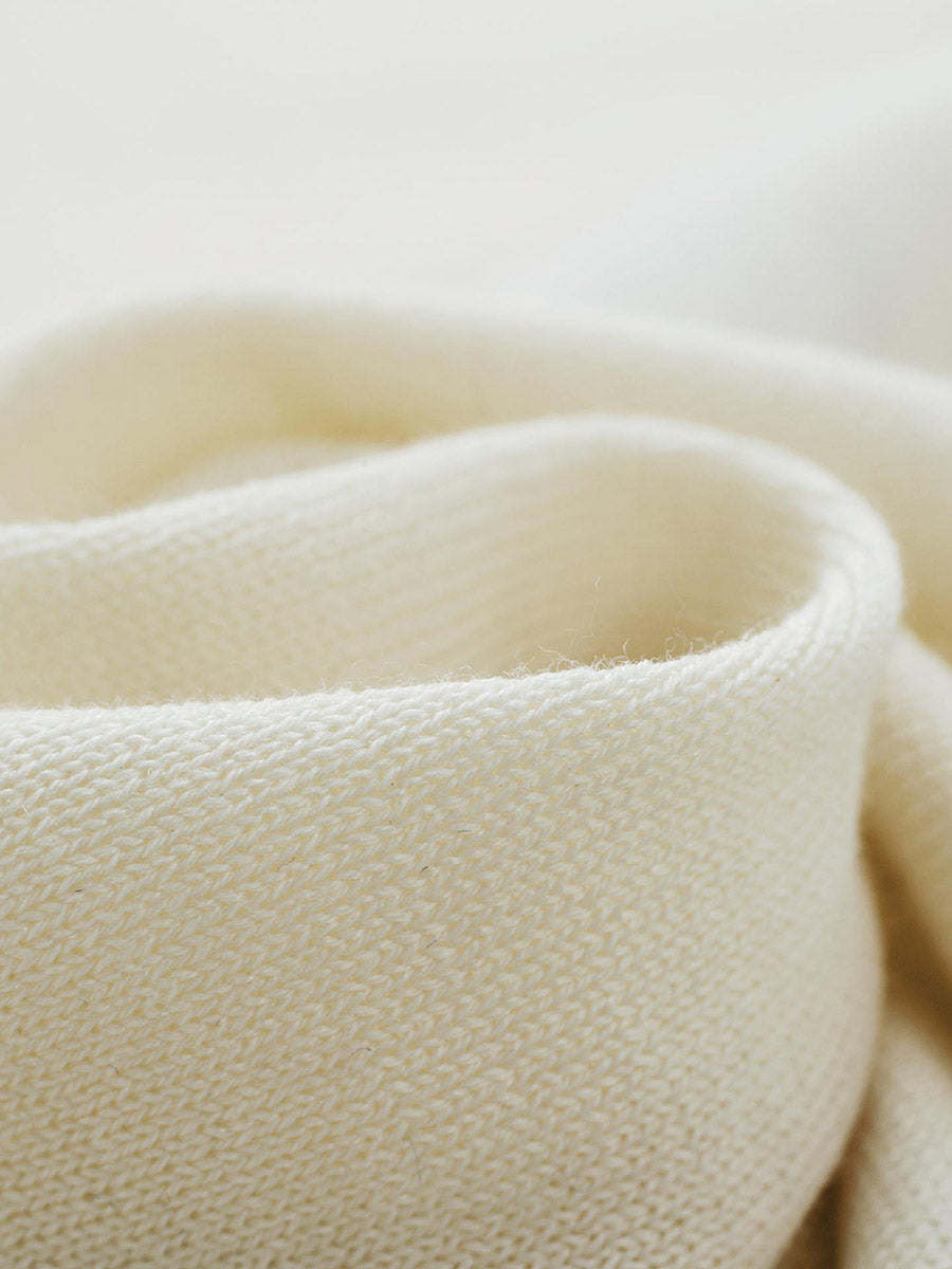 COMOBOCA Women's Embroidered Collared Knit T-Shirt