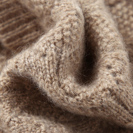 COMOBOCA 100% Cashmere Luxurious Knit Beanie