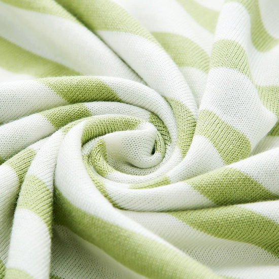 COMOBOCA Women's Striped Long Sleeve V-Neck T-Shirt