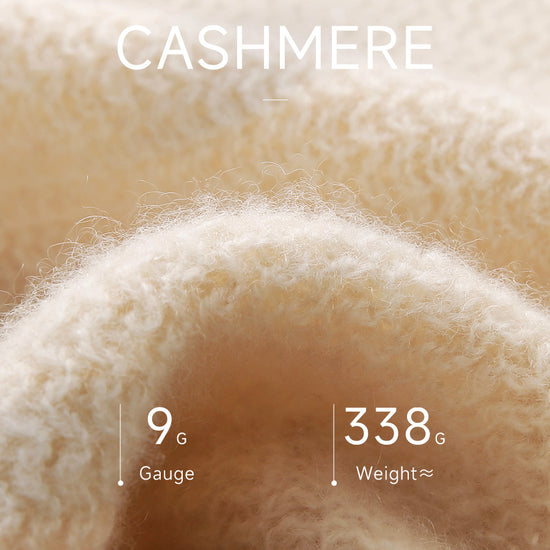 COMOBOCA 100% Cashmere Women's Half Zip Hoodie