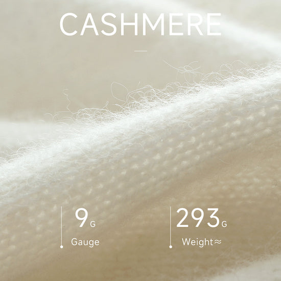 COMOBOCA 100% Cashmere Women's Cable Knit Cardigan