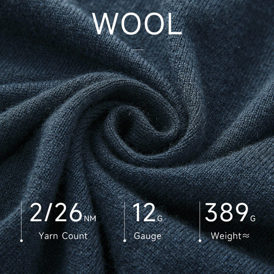 COMOBOCA 100% Wool Women's Contrast Button Down Hoodie