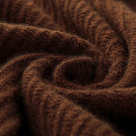 COMOBOCA 100% Cashmere Women's Toggle Closure Knit Cardigan