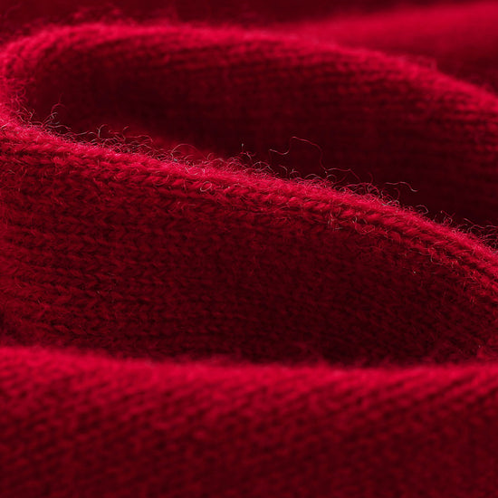 COMOBOCA 100% Wool Kids' Argyle Pattern Round Neck Sweater