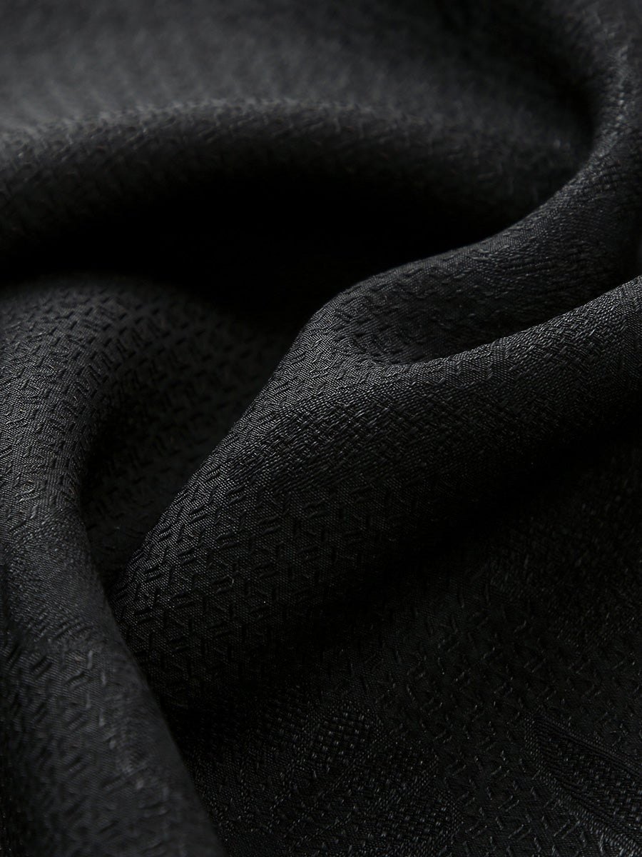 COMOBOCA Women's Dual Color T-Shirt with Textured Floral