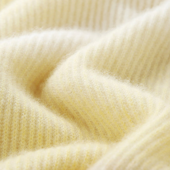 COMOBOCA 100% Cashmere Women's Gradient Color Knit Sweater