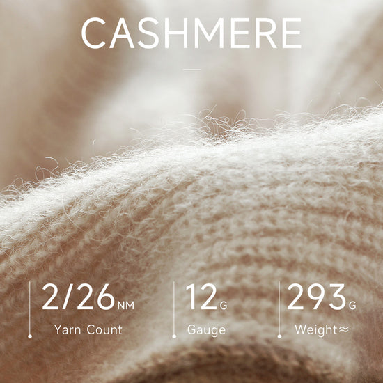 COMOBOCA 100% Cashmere Women's Color Block Round Neck Knit Sweater