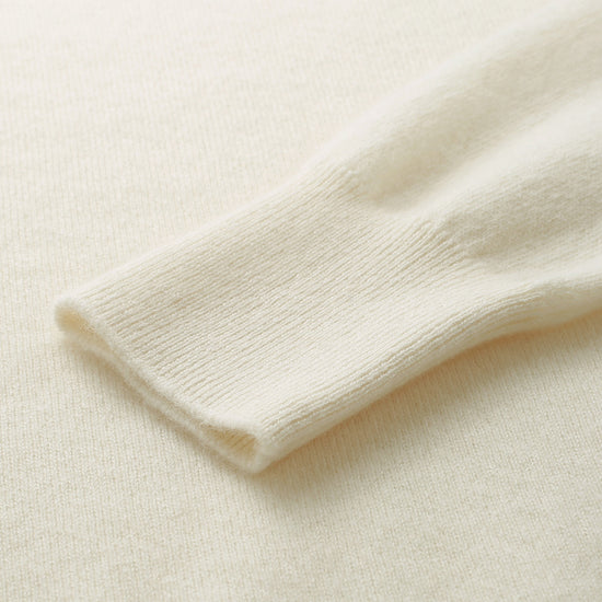 COMOBOCA 100% Cashmere Women's Round Neck Sweater