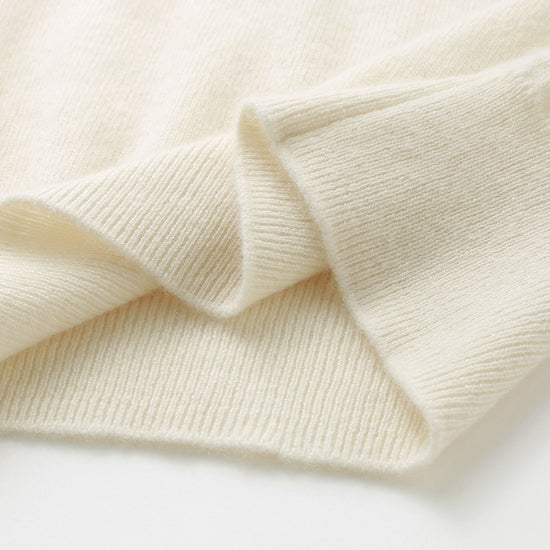 COMOBOCA 100% Cashmere Women's Round Neck Sweater