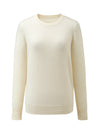 COMOBOCA 100% Cashmere Women's Round Neck Sweater