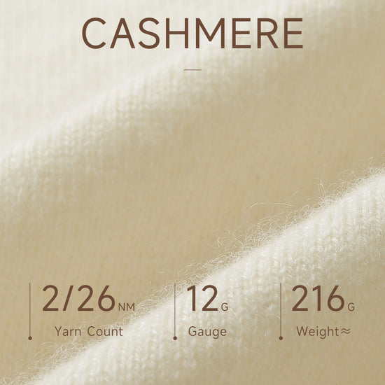 COMOBOCA 100% Cashmere Women's Round Neck Sweater