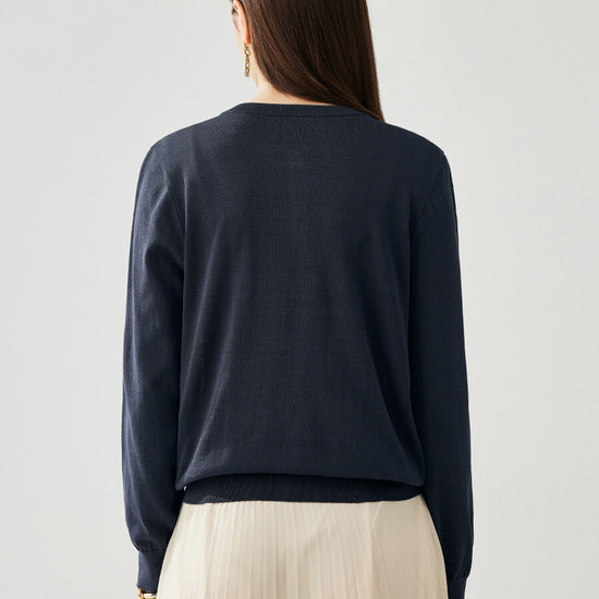 COMOBOCA Women's Floral Ribbed Button-Up Cardigan