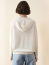 COMOBOCA 100% Cashmere Women's Knit Sweater Hoodie