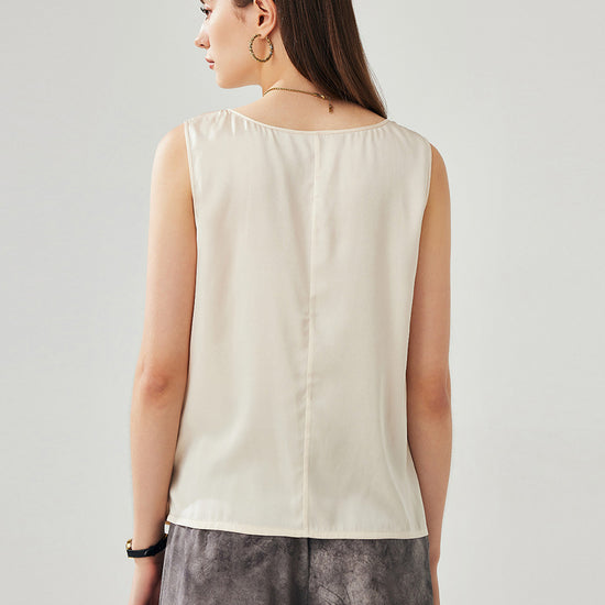 COMOBOCA Women's Silky Sleeveless Smooth Fit Tank Top