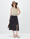 Women’s Linen Blend Knit V-Neck Sleeveless Vest