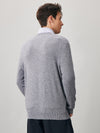 COMOBOCA 100% Cashmere Men's V-Neck Sweater