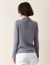 COMOBOCA 100% Cashmere Women's Round Neck Knit sweater