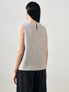 COMOBOCA Women's Textured Back Keyhole Tank Top